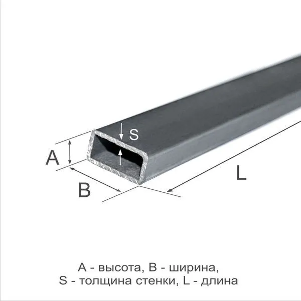 Труба профильная 80х60х4 Ст3сп ГОСТ 13663-86 - 5